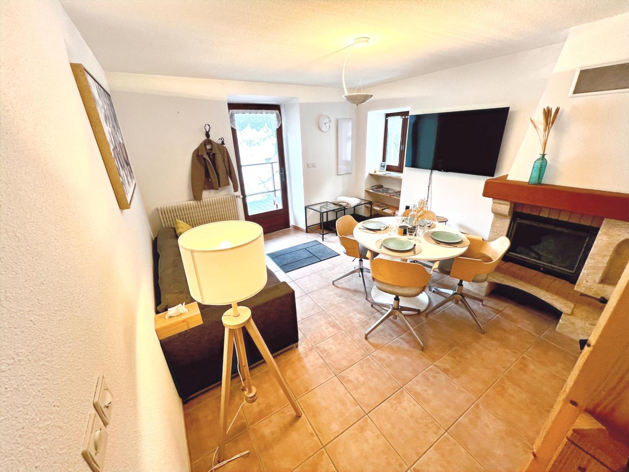 Charmante Maison De Montagne Briançon Extérieur photo