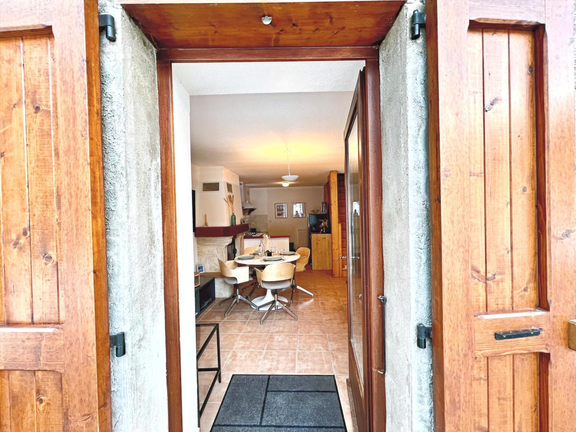 Charmante Maison De Montagne Briançon Extérieur photo